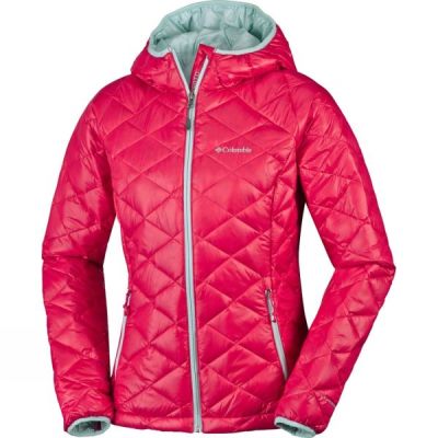 Chaquetas Columbia Trask Mountain 650 TurboDown Hooded Mujer - Rosas - Chile WTS740365